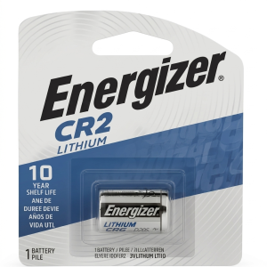 Pila de litio cilindrica Energizer CR2 de 3V original en blister de 1 unidad para camaras fotograficas y telemetros