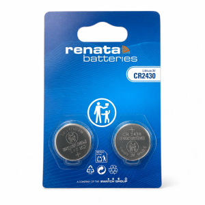 Pila Boton Litio Renata Cr 2430 3v Blister X2 Original