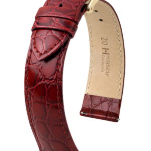 Pulso Hirsch Crocograin – Correa Original de Cuero Premium para Reloj