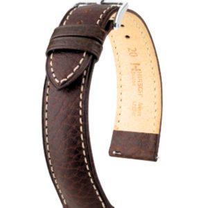 Pulso Hirsch Boston Marrón de Cuero Natural Quick Release